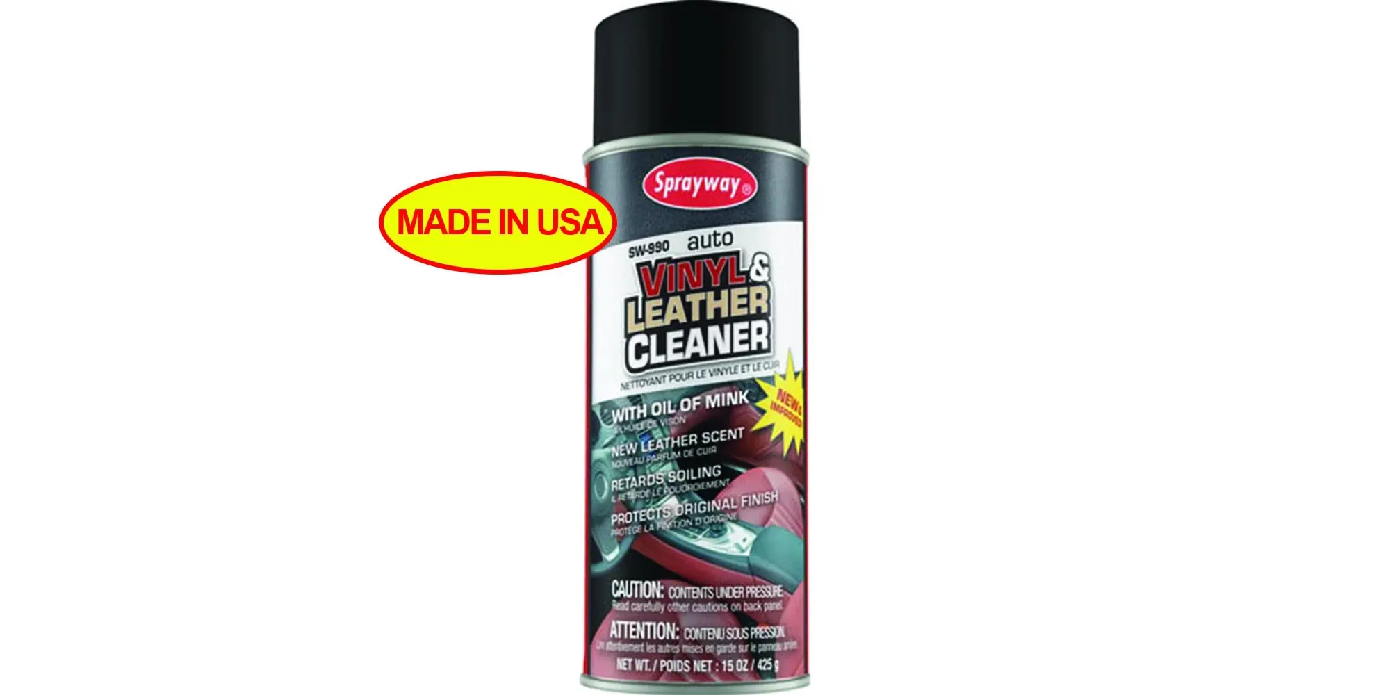 Video Sprayway 990 991 Vinyl & Leather Cleaner and Conditioner SW990 SW991